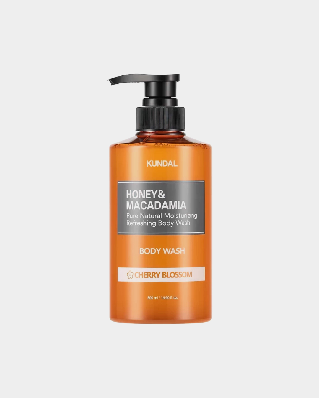 Kundal Honey & Macadamia Pure Body Wash Cherry Blossom, 500 мл